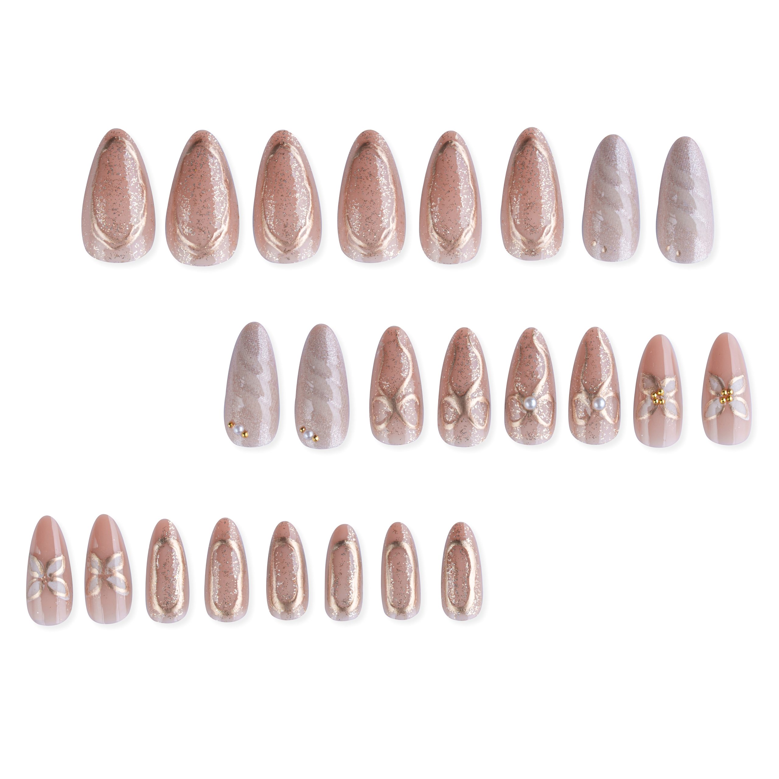 Champagne Petal Glow